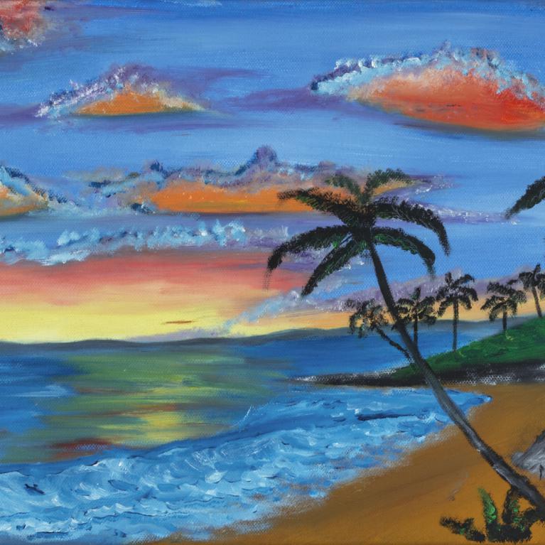 A la plage - Septembre 2017